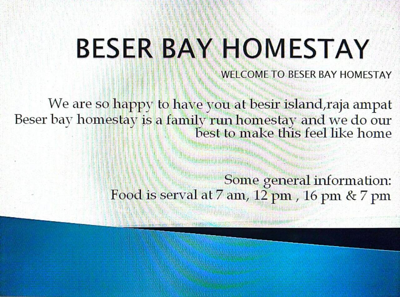 Beser Bay Homestay Besir エクステリア 写真